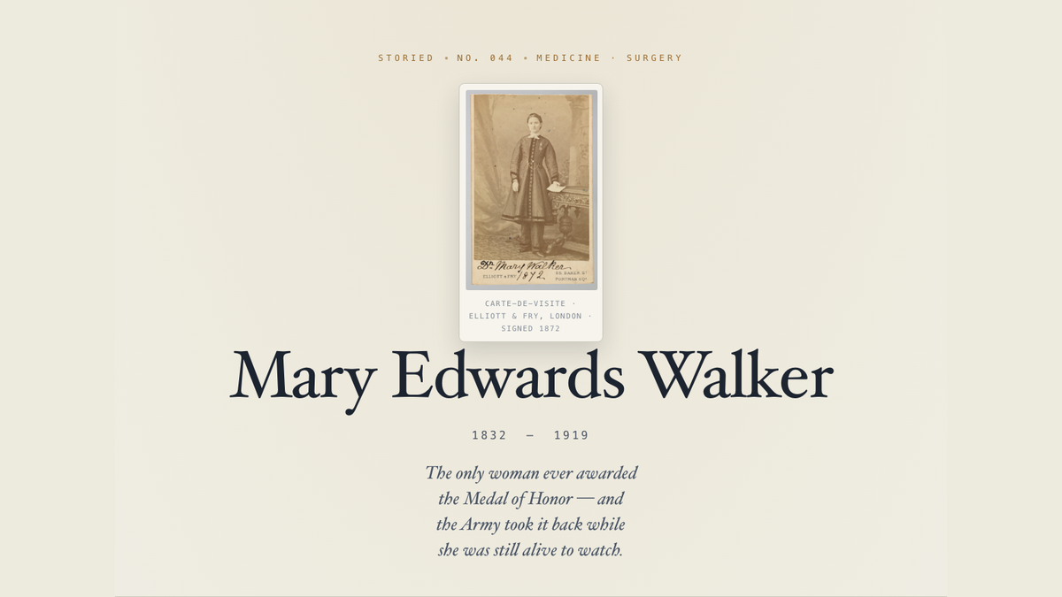 Mary Edwards Walker