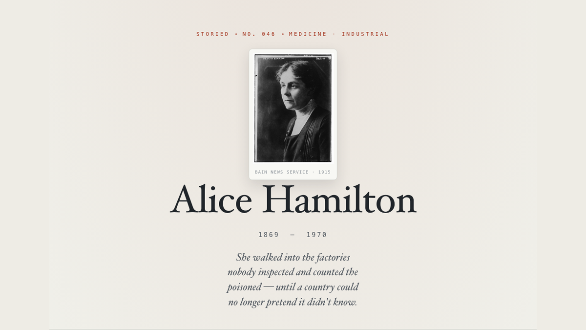 Alice Hamilton